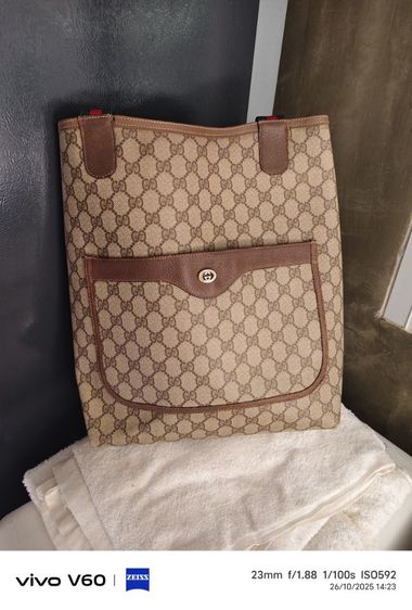 Old gucci tote bagแท้ รูปที่ 2
