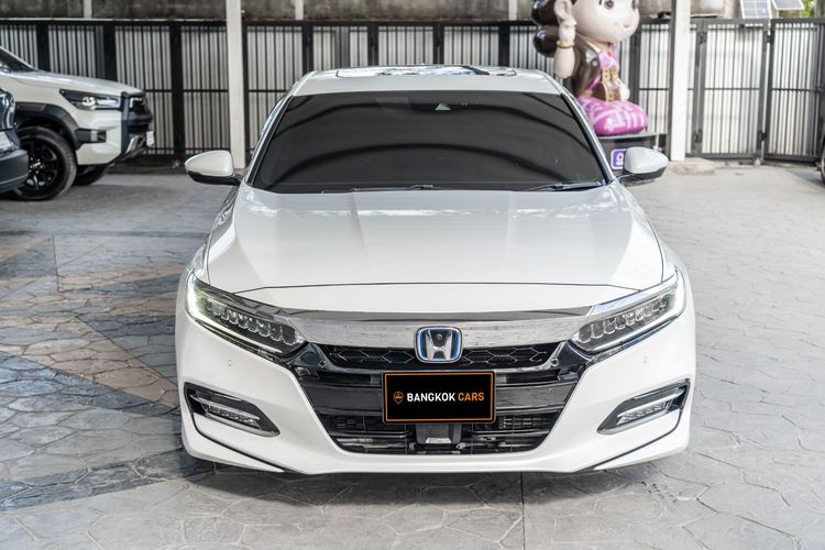Honda Accord 2022 2.0 e:HEV Tech Sedan ไฮบริด เกียร์อัตโนมัติ ขาว รูปที่ 3