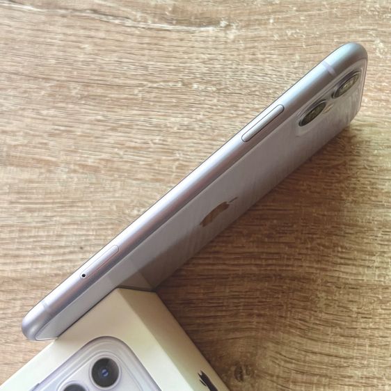 ขายเทิร์น iPhone 11 256 แบตเดิม 84 สีม่วง สภาพเดิมๆ ไม่เคยซ่อม อปก.ครบ  มีหูฟังแท้ด้วย รูปที่ 9
