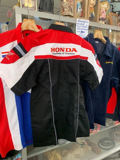 เสื้อขับมอใชค์ ของฮอนด้าแท้ๆ เก่าเก็บสะสมเป็น 10 ปี รูปที่ 6