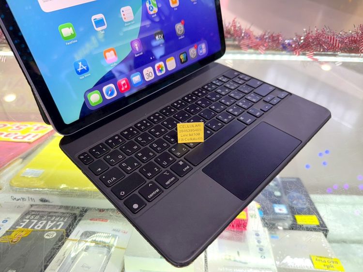 iPad Air5 64GB WiFi พร้อมMagicKeyboard เครื่องไทย สภาพดี รูปที่ 3