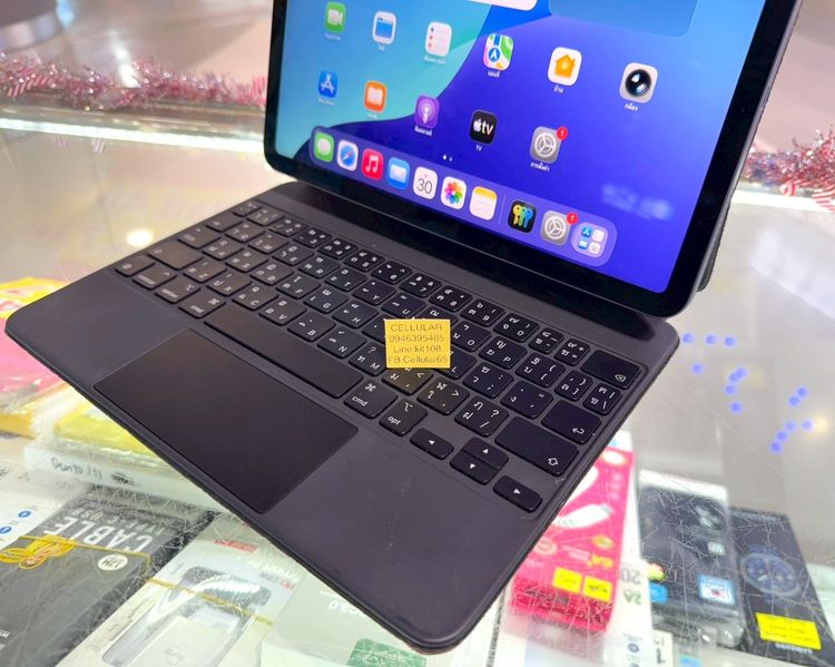 iPad Air5 64GB WiFi พร้อมMagicKeyboard เครื่องไทย สภาพดี รูปที่ 2