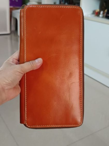 กระเป๋าสตางค์หนังแท้แบรนด์มือสองชาแนล รูปที่ 14