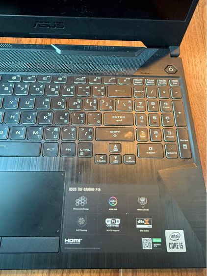 Asus TUF Gaming F15 i5-10300H GTX-1650(4GB) Ram16 SSD512 จอ15.6 144Hz รูปที่ 4