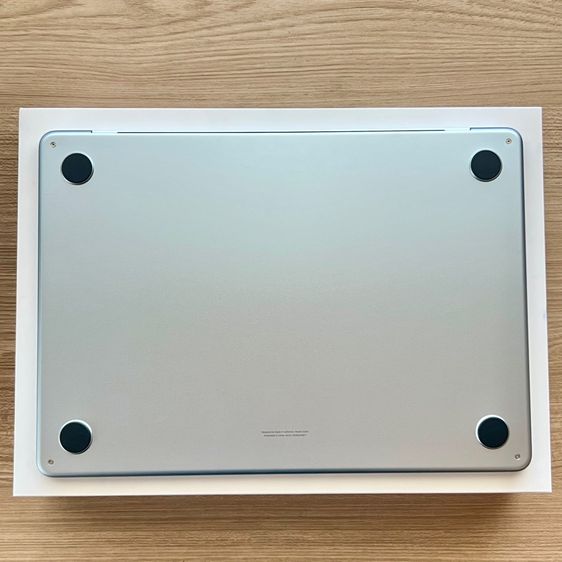 อายุ 7 วัน MacBook Air M4 สีฟ้า Sky Blue Ram 16 SSD 256 ใหม่กริ๊บ ประกันเต็มๆ ครบยกกล่อง ซื้อ AppleCare ได้ รูปที่ 7