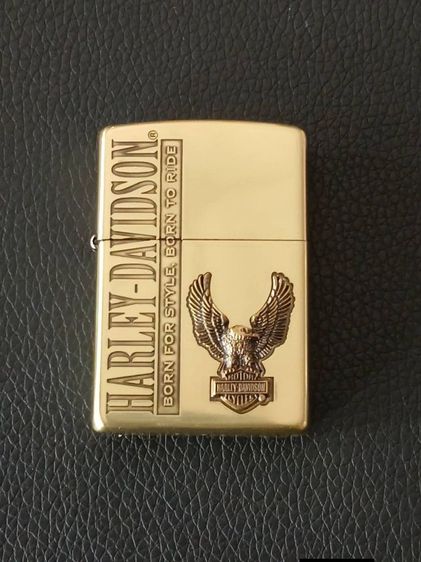 ZIPPO HARLEY MADE IN U.S.A ของใหม่พร้อมใบเสร็จรับประกันตลอดอายุการใช้งานจากร้านตัวแทนจำหน่าย รูปที่ 3