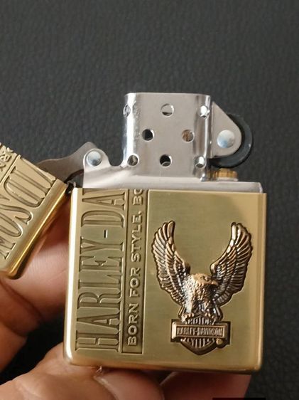 ZIPPO HARLEY MADE IN U.S.A ของใหม่พร้อมใบเสร็จรับประกันตลอดอายุการใช้งานจากร้านตัวแทนจำหน่าย รูปที่ 6