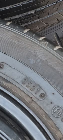 ล้อเบา15" 4รู100(Flow froming)เทินแม็กเก่า(เพิ่ม 2,500 )พร้อมซิ่ง Vios Jazz City Yaris Swift รถ 4 รู 100 ได้ทุกรุ่น แม็กเดิมไม่ดุ้งไม่คดไม่แตกไม่ร้าวไม่เคยซ่อม แถมยาง(ดอกหนา)ปี21 พร้อมใช้งานครับ รูปที่ 4