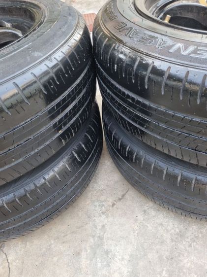 ล้อเบา15" 4รู100(Flow froming)เทินแม็กเก่า(เพิ่ม 2,500 )พร้อมซิ่ง Vios Jazz City Yaris Swift รถ 4 รู 100 ได้ทุกรุ่น แม็กเดิมไม่ดุ้งไม่คดไม่แตกไม่ร้าวไม่เคยซ่อม แถมยาง(ดอกหนา)ปี21 พร้อมใช้งานครับ รูปที่ 8