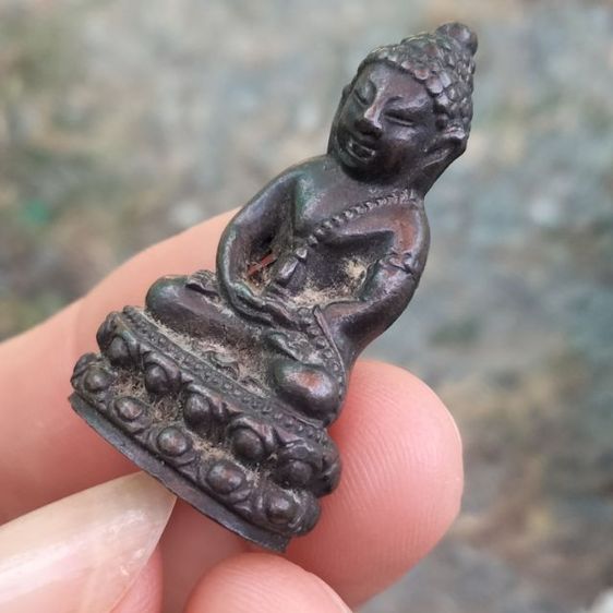 ✨พระกริ่งไม่ทราบที่  เขย่ามีเสียง องค์จริงสวย
    รูปที่ 3