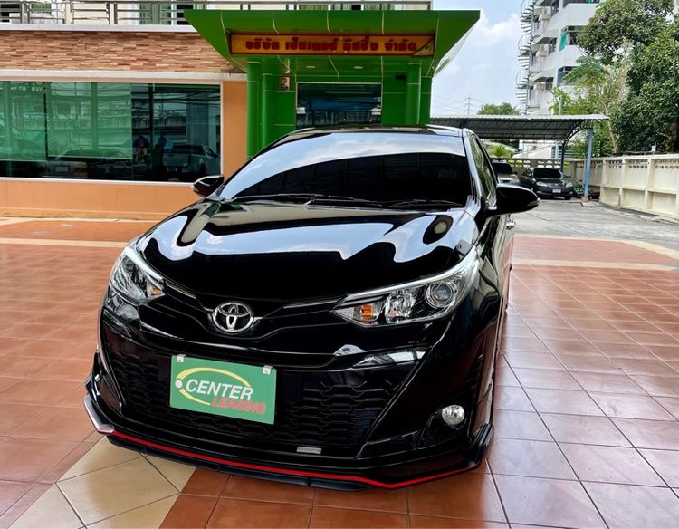 Toyota Yaris 2019 1.2 G Plus Sedan เบนซิน ไม่ติดแก๊ส เกียร์อัตโนมัติ ดำ รูปที่ 3