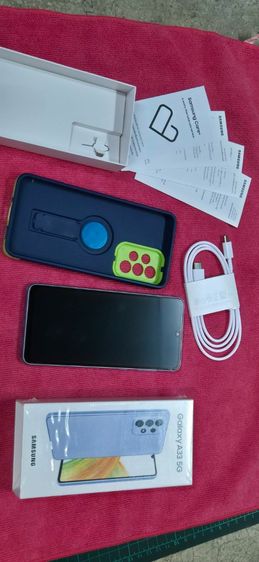 ขาย Samsung A33 5G 8G 128GB สี Awesome Blue ศูนย์ไทย สภาพสวย ยกกล่อง