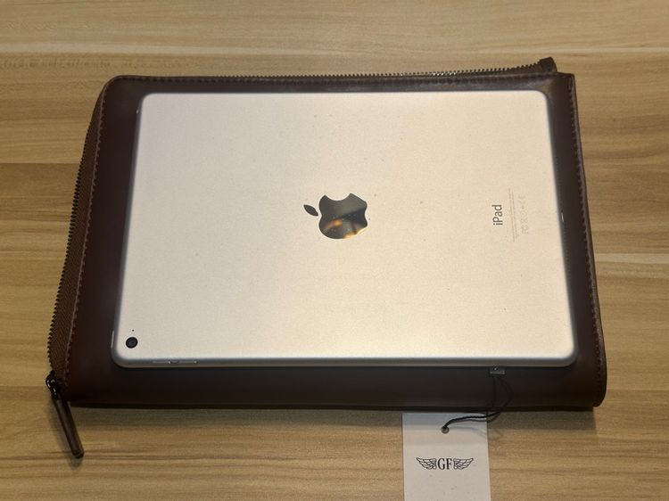 กระเป๋าคลัทช์ Gian Ferrente หนังแท้ สีน้ำตาล รูปที่ 9