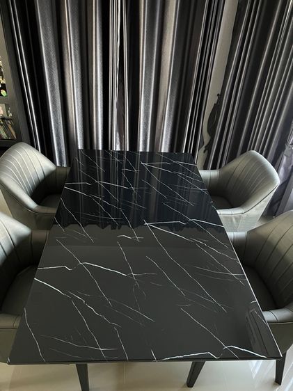 โต๊ะอาหาร โต๊ะกินข้าว Dining Table, Marble Dining Table โต๊ะหินอ่อน โต๊ะอาหารหินอ่อน รูปที่ 3