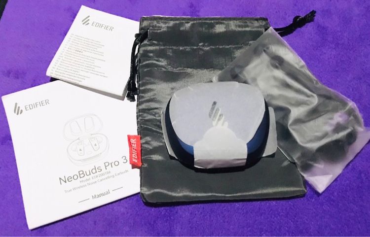 Edifier Neobuds Pro 3 หูฟังไร้สาย ตัดเสียงรบกวนแบบ Multi-Channel Noise Cancelling ไมค์ 8 ตัว แบตฯสูงสุดรวม 36 ชม.