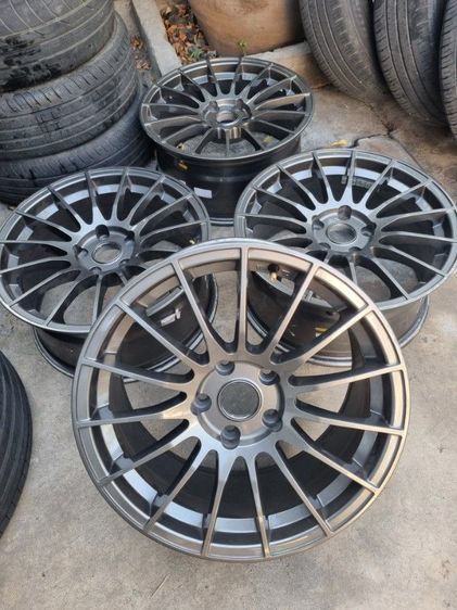 ((ปิดครับ))RS17" 5รู114 (turnแม็กเดิม)เพิ่ม3,500บาท 8"Et35นิ้วทั้งชุด Camry Accord Teana Civic Sylphy Juke CRV HRV ChR กระบะ 5รู(รถ 5 รู 114) ทุกรุ่นทุกยี่ห้อ รูปที่ 3
