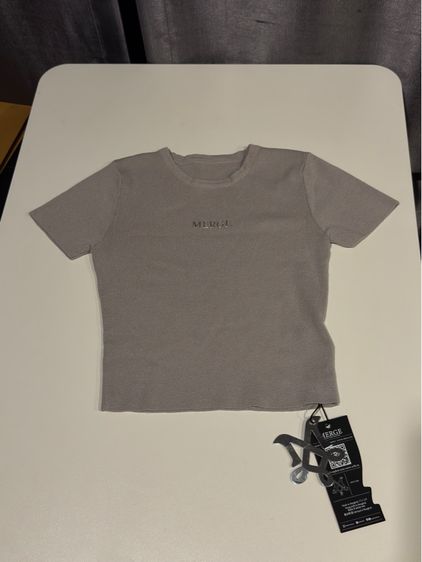 MERGE ALLA BABY TEE COLOR GREY รูปที่ 9