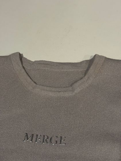 MERGE ALLA BABY TEE COLOR GREY รูปที่ 6