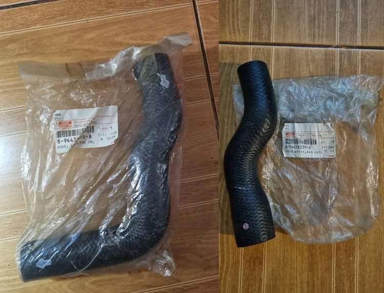 ท่อน้ำบน - ล่าง ISUZU TFR 2500 4JA มังกรทอง แท้ รูปที่ 2