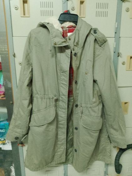 เขียว EU 42 แขนยาว อื่นๆ เสื้อโค้ท แนวทหาร