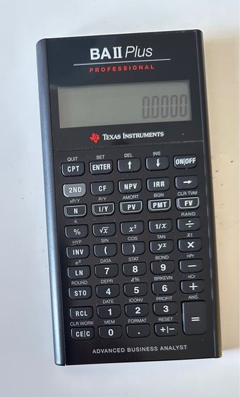 Texas Instruments BA II plus professional