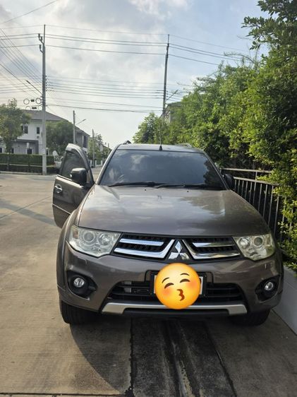Mitsubishi Pajero Sport 2014 2.5 GT ดีเซล เกียร์อัตโนมัติ น้ำตาล รูปที่ 2