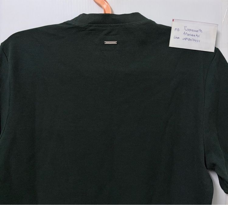 เสื้อยืด cps สีเขียวเข้ม รูปที่ 4