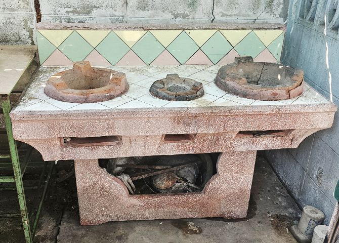 เตาถ่านโบราณ 3 หัว รูปที่ 2