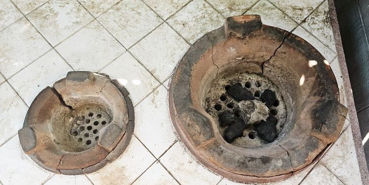 เตาถ่านโบราณ 3 หัว รูปที่ 6