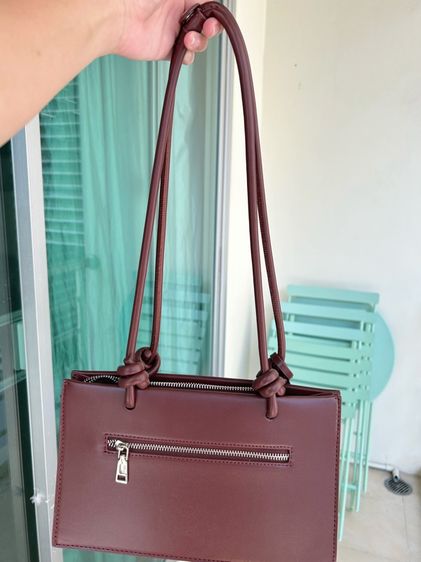 Unused 8angles Niche Knot Bag - Burgundy รูปที่ 3
