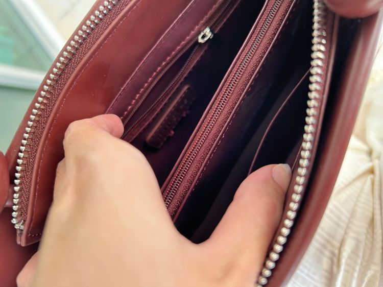 Unused 8angles Niche Knot Bag - Burgundy รูปที่ 2