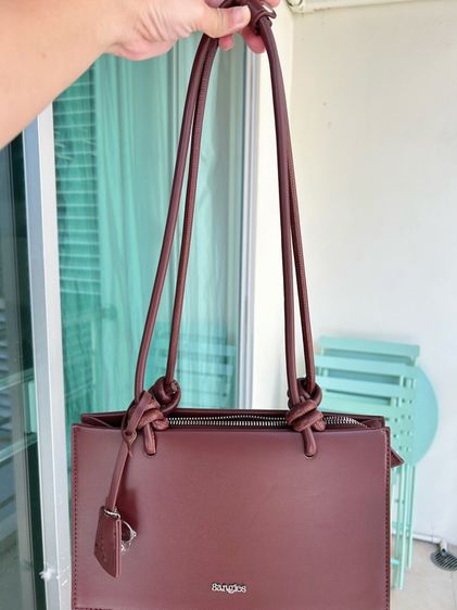 Unused 8angles Niche Knot Bag - Burgundy