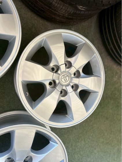 ขายล้อแม็กซ์ Toyota Vigo ขอบ16 6รู139 สีสวย ไม่มีดุ้ง ไม่มีคด รูปที่ 2