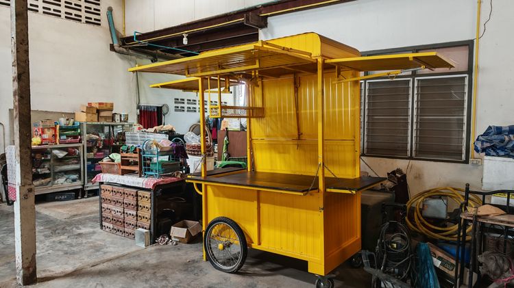 โต๊ะคีออส เปิดปิดประตู 4 ด้าน พร้อมชั้นวางของ รูปที่ 2