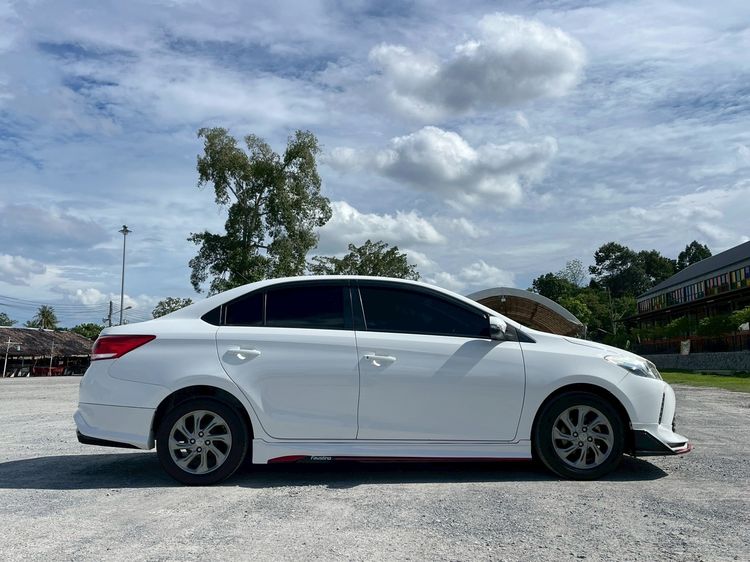 Toyota Vios 2018 1.5 E Sedan เบนซิน ไม่ติดแก๊ส เกียร์อัตโนมัติ ขาว รูปที่ 4