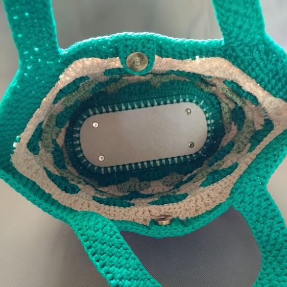 กระเป๋าถักเชือกร่มงานแฮนด์เมด รูปที่ 2