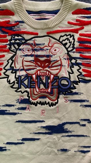 🐯 KENZO เสื้อสเวตเตอร์ผู้หญิง ลาย Tiger Claw รูปที่ 2