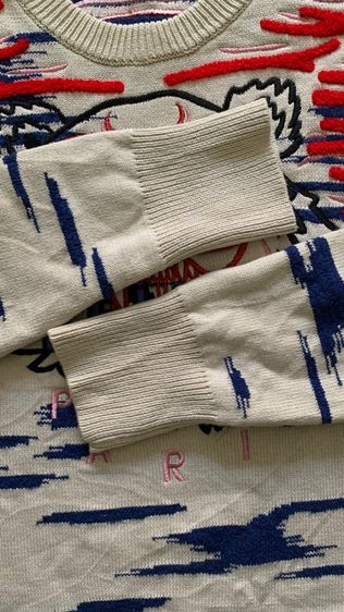 🐯 KENZO เสื้อสเวตเตอร์ผู้หญิง ลาย Tiger Claw รูปที่ 6