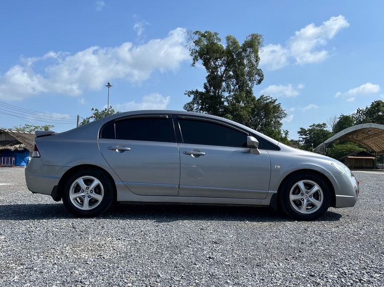 Honda Civic 2007 1.8 S i-VTEC Sedan เบนซิน ไม่ติดแก๊ส เกียร์อัตโนมัติ เทา รูปที่ 4