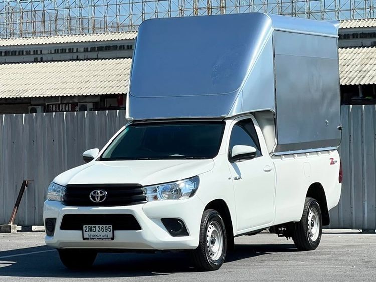 รถ Toyota Hilux Revo 2.4 J สี ขาว
