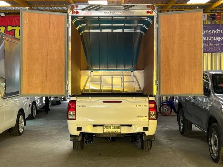 Toyota Hilux Revo 2020 2.4 J Pickup ดีเซล ไม่ติดแก๊ส เกียร์ธรรมดา ขาว รูปที่ 4