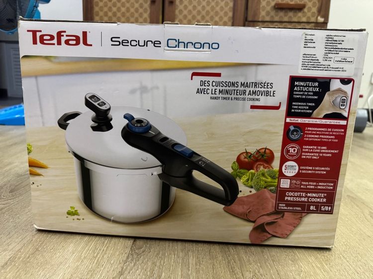 หม้ออัดแรงดัน 8 ลิตร Tefal