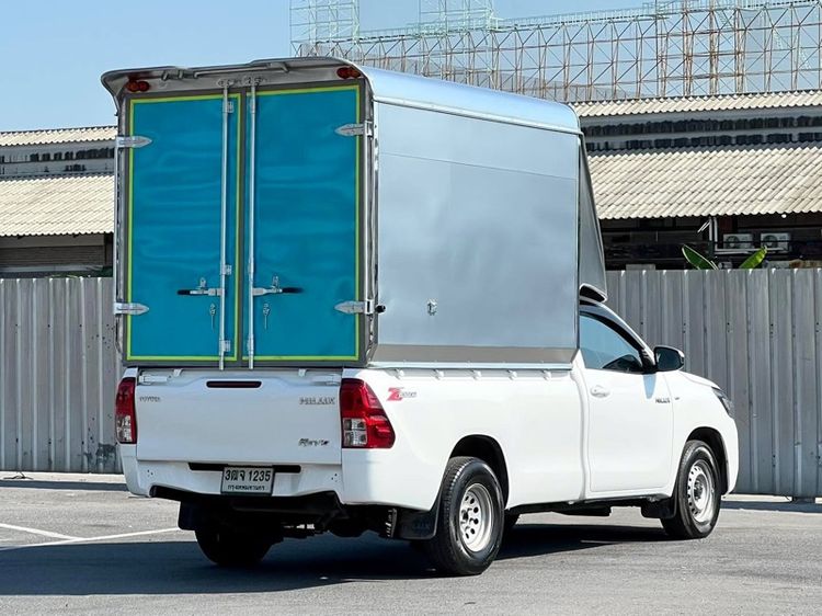 Toyota Hilux Revo 2021 2.4 Entry Pickup ดีเซล ไม่ติดแก๊ส เกียร์ธรรมดา ขาว รูปที่ 4
