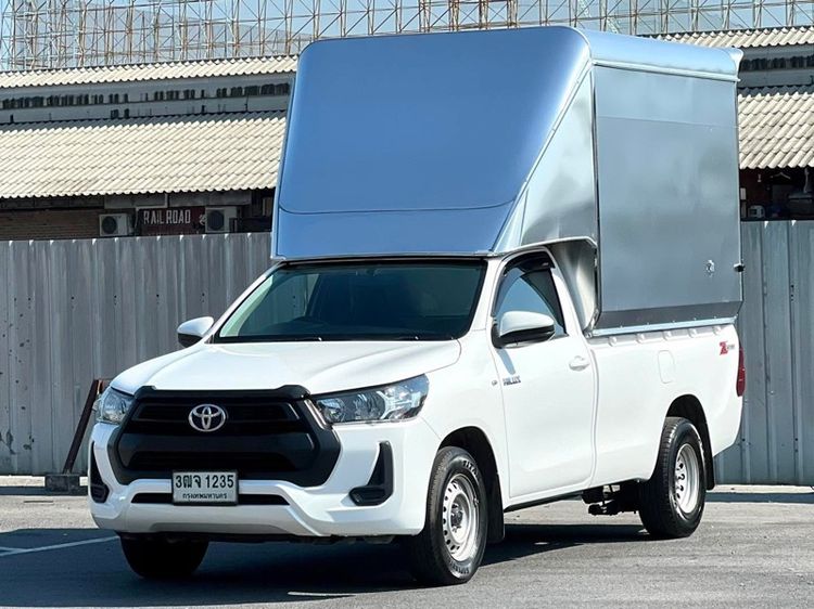 รถ Toyota Hilux Revo 2.4 Entry สี ขาว