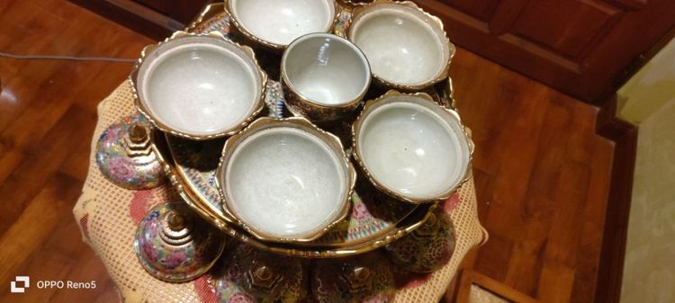 ชุดถวายข้าวพระเบญจรงค์ 12" รูปที่ 2