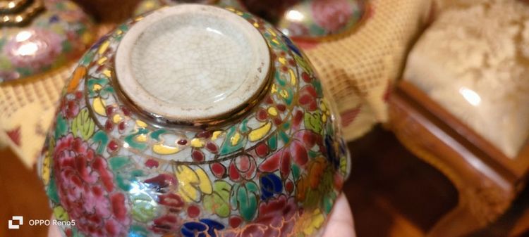 ชุดถวายข้าวพระเบญจรงค์ 12" รูปที่ 7