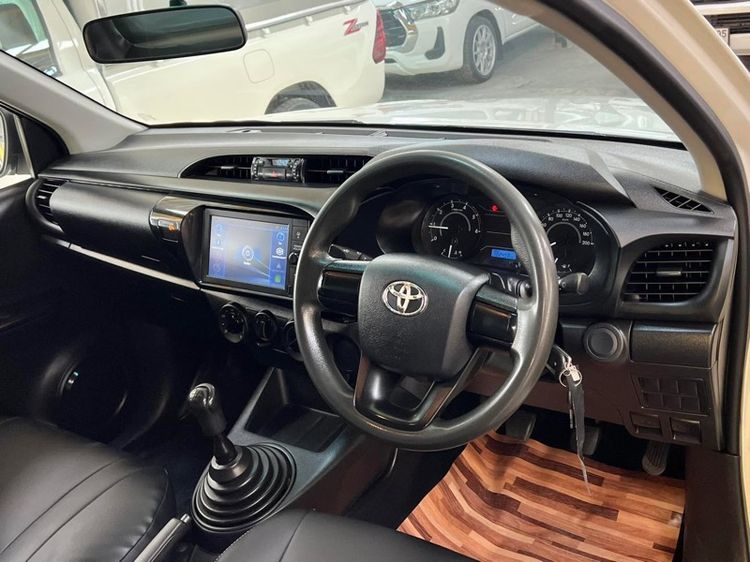 Toyota Hilux Revo 2020 2.4 Entry Pickup ดีเซล ไม่ติดแก๊ส เกียร์ธรรมดา ขาว รูปที่ 3