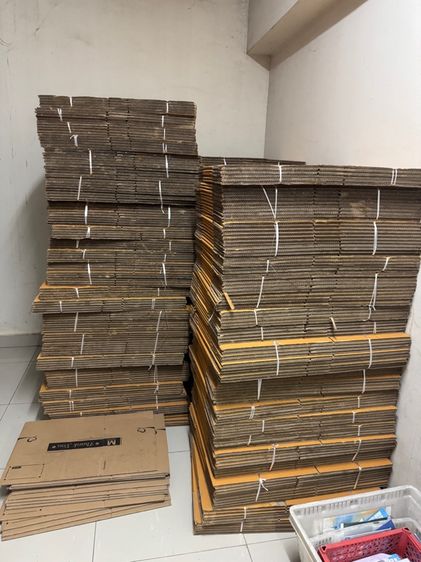 กล่องพัสดุเบอร์ E ,Mบวก ลูกฟูก 5 ชั้น  รูปที่ 2