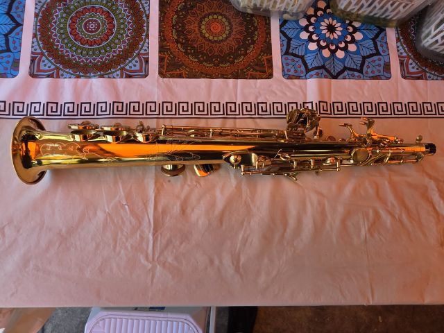 Soprano saxophone CONN สภาพเยี่ยม ไม่มีลอก