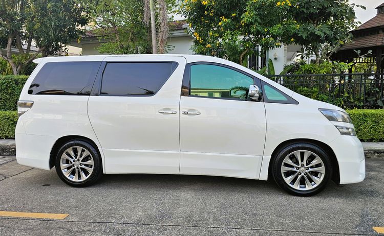 Toyota Vellfire 2011 2.4 Golden Eyes II Utility-car เบนซิน ไม่ติดแก๊ส เกียร์อัตโนมัติ ขาว รูปที่ 4